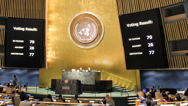 Резолюция ООН: Россия – государство-оккупант, Крым – временно оккупированная территория (фото)