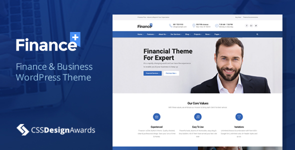 Nulled ThemeForest - FinancePlus v1.4 - Finance & Business WordPress Theme