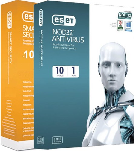 ESET NOD32 Antivirus / Smart Security 10.0.386.2 RePack by KpoJIuK (8--1)
