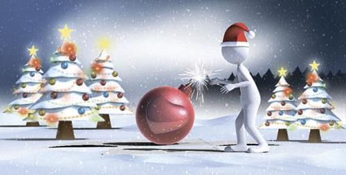 Christmas Love Bomb - Project for After Effects (Videohive)