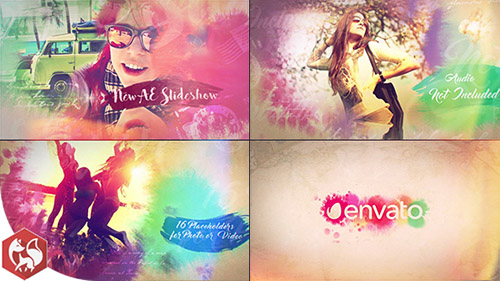 Watercolor Slideshow 17733386 - Project for After Effects (Videohive)