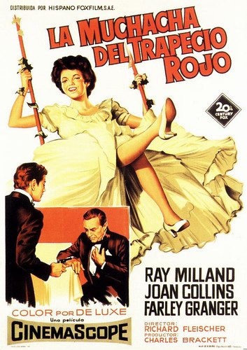 Девушка на красных бархатных качелях / The Girl in the Red Velvet Swing (1955) DVDRip