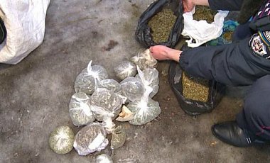 В Винницкой области полиция изъяла у мужчины 60 кг наркотиков