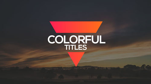 Colorful Titles 19152864 - Project for After Effects (Videohive)