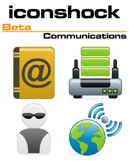 Iconshock Pack - Beta Communications