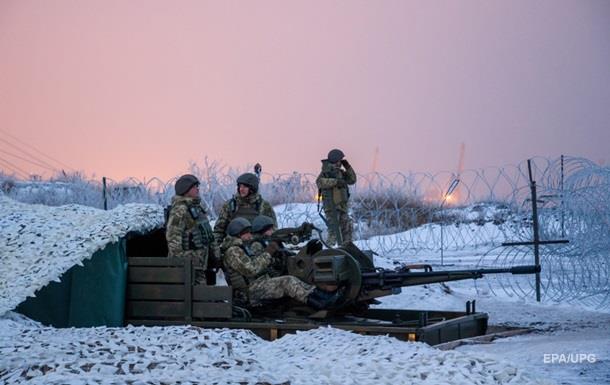 Трое украинских военных получили ранения 1 января