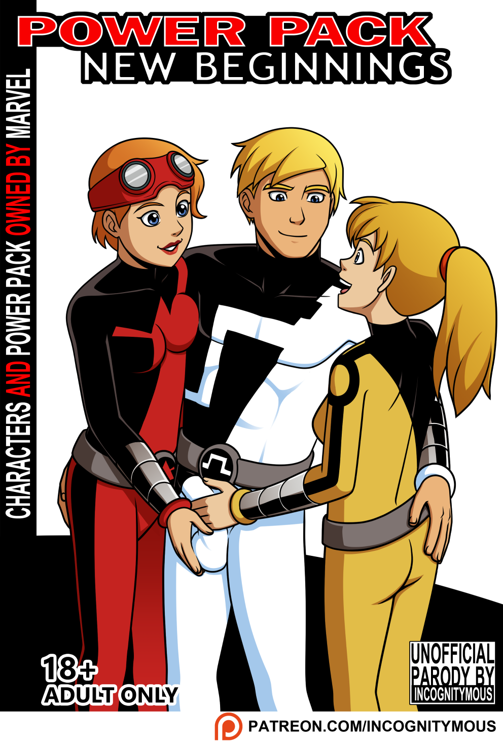 Exclusive comic by Incognitymous - New Beginnings Power Pack - 53 pages