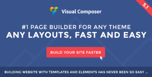 Nulled Visual Composer v5.1.1 - Page Builder for WordPress product logo
