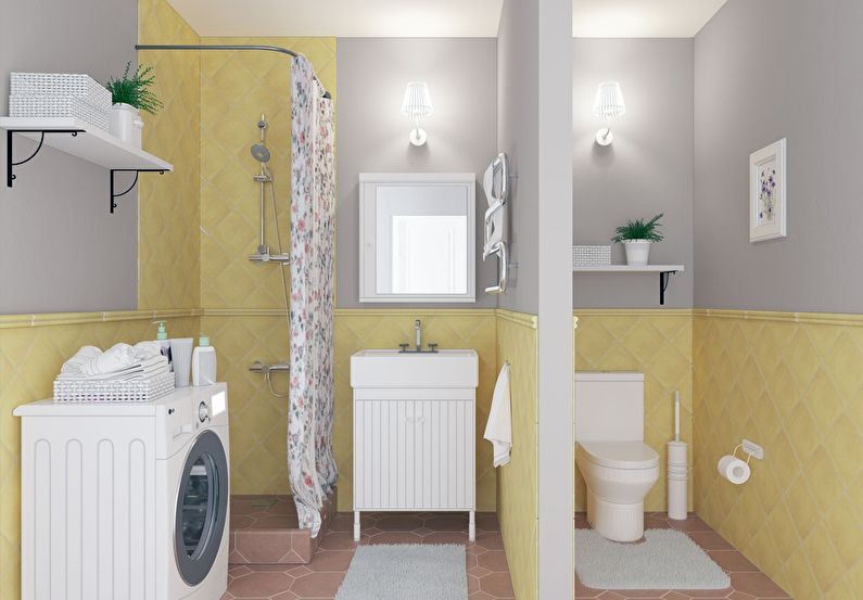 Дизайн ванной комнаты в стиле прованс (55 фото) идеи интерьеров