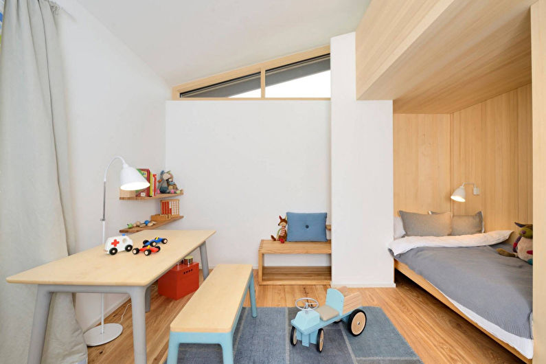 Дизайн детской комнаты для мальчика - 75 фото, идеи интерьеров