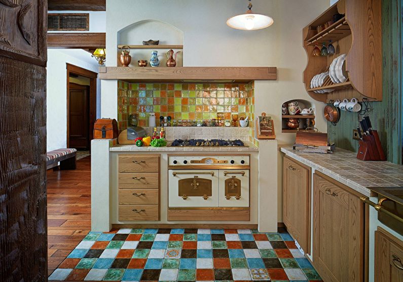 Дизайн кухни в стиле кантри ( 55 фото) – идеи интерьеров