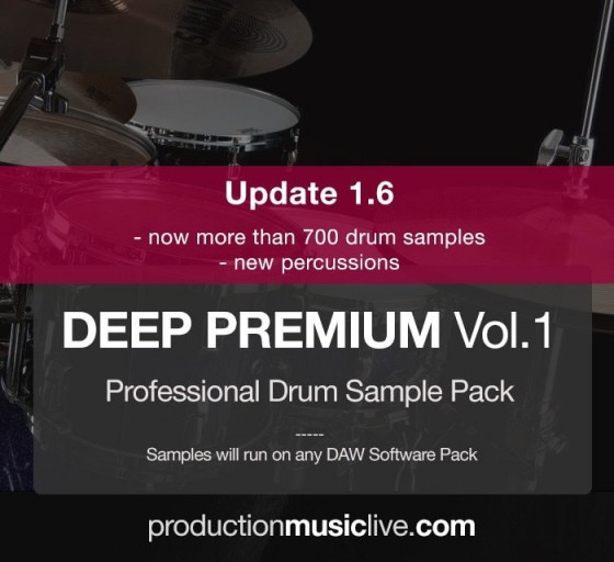 Production Music Live Deep Premium Vol.1 Drum Sample Pack Update 1.6 Ableton Project WAV