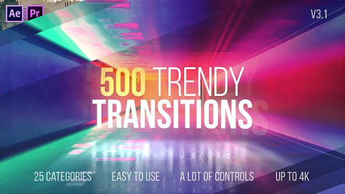 Transitions 22114911 v3.1 - Project for After Effects (Videohive)