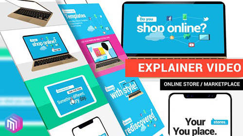 Explainer Video | Online Store, Marketplace, Services - Project for After Effects (Videohive)