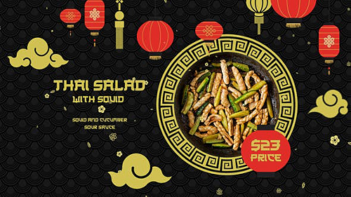 Asian Food 24096335 - Project for After Effects (Videohive)