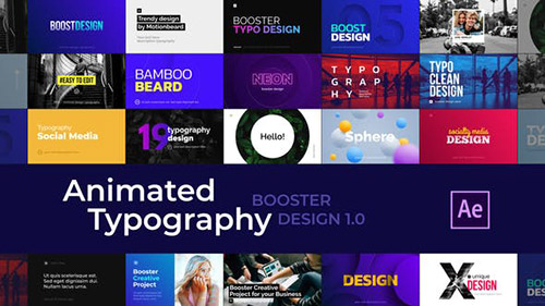 Creative Animated Typography - Project for After Effects (Videohive)