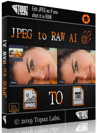 Topaz JPEG to RAW AI 2.2.1 RePack & Portable by TryRooM
