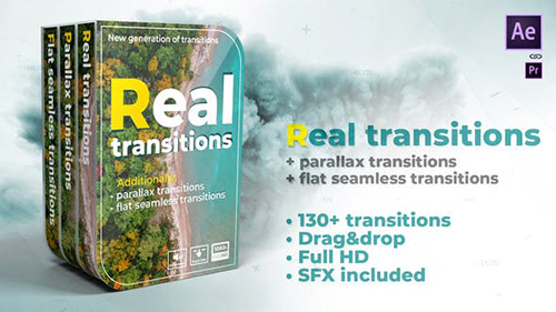 Real transitions - Project for After Effects (Videohive)