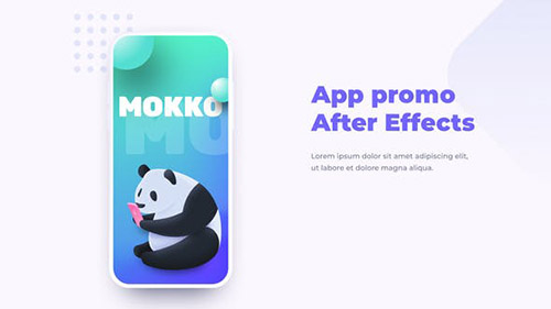 Mokko - App Promo Mock-up Mobile Presentation - Project for After Effects (Videohive)