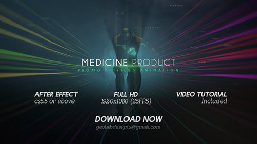 Medicine Product Promo / Titles Animations / Human Titles - Project for After Effects (Videohive)