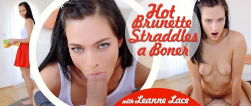 Leanne Lace - Hot Brunette Straddles a Boner