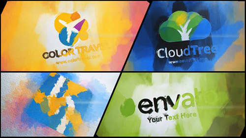Watercolor and Paint Logo - Project for After Effects (Videohive)