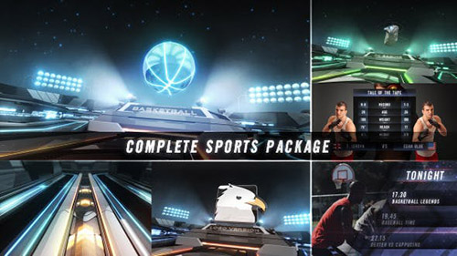 Action Zone - Complete Sports Broadcast Package - Project for After Effects (Videohive) 