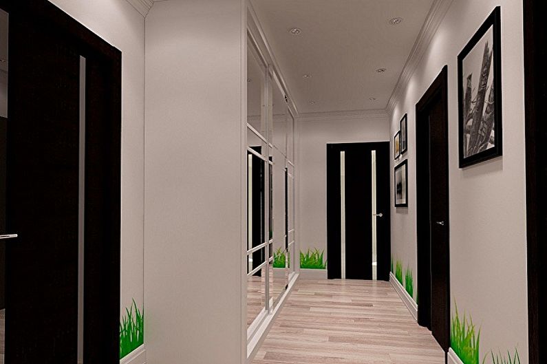 Дизайн коридора 85 фото интерьеров, красивые идеи для ремонта