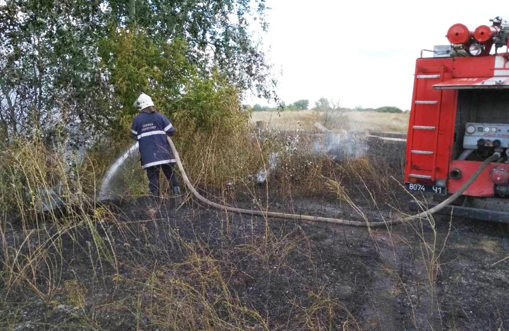 Вісті з Полтави - За добу на Полтавщині загасили 5 пожеж на відкритих територіях