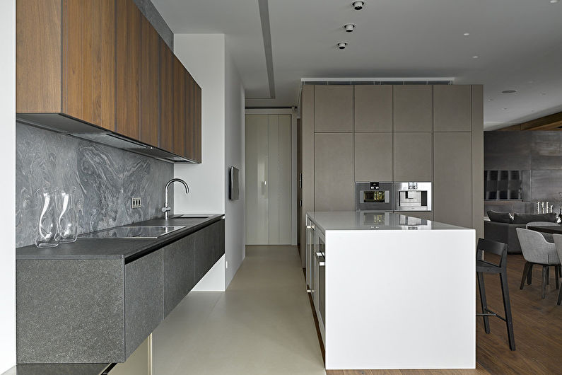 Кухни в стиле хай-тек 80 фото дизайна интерьеров, идеи для ремонта