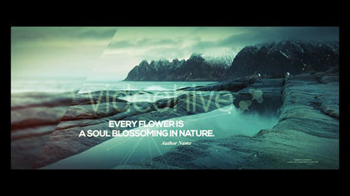 Nature and Quotes - Project for After Effects (Videohive)