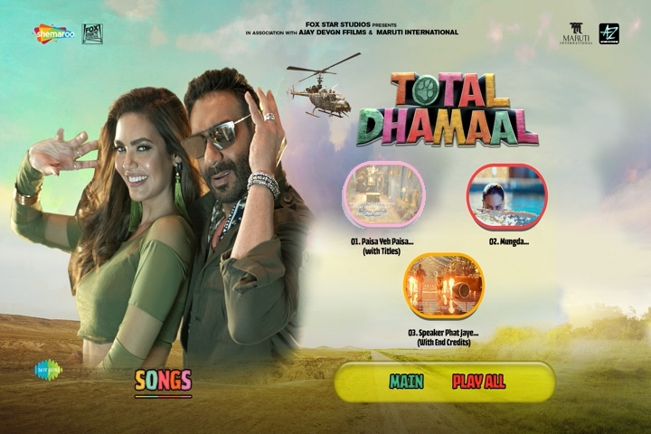 Total Dhamaal (2019) Untouched - NTSC - DVD9-DDR Exclusive