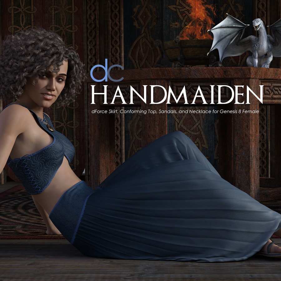 DC-HandMaiden for Genesis 8 Female