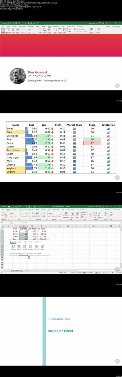 Summarizing and Organizing Data in Excel