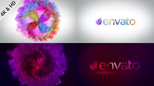 Blooming Particles Logo 4k - Project for After Effects (Videohive)