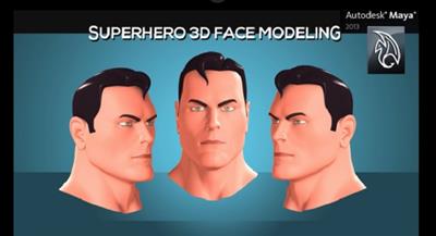 Udemy Гўв‚¬" 3D Face Modeling for Beginners using Autodesk Maya