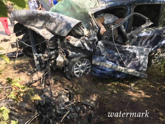 Летальное ДТП в Кривом Роге: в итоге столкновения автомобилей «Москвич» и Ford погибли три человека