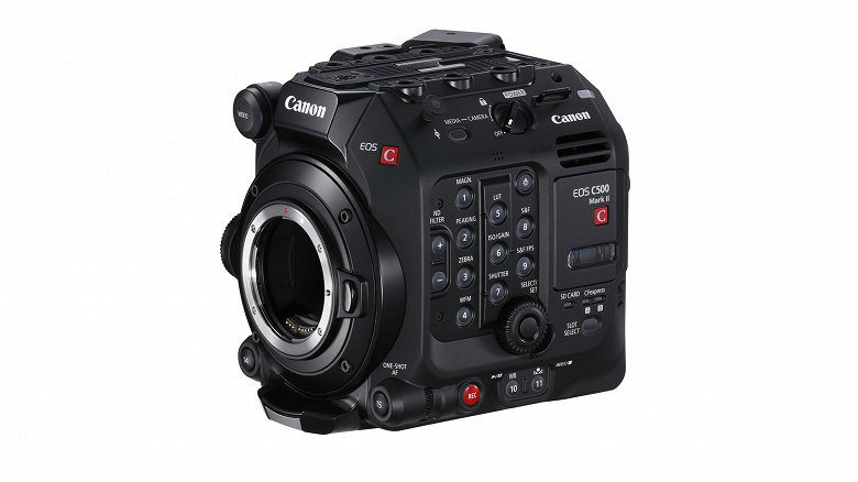 Представлена полнокадровая камера Canon EOS C500 Mark II