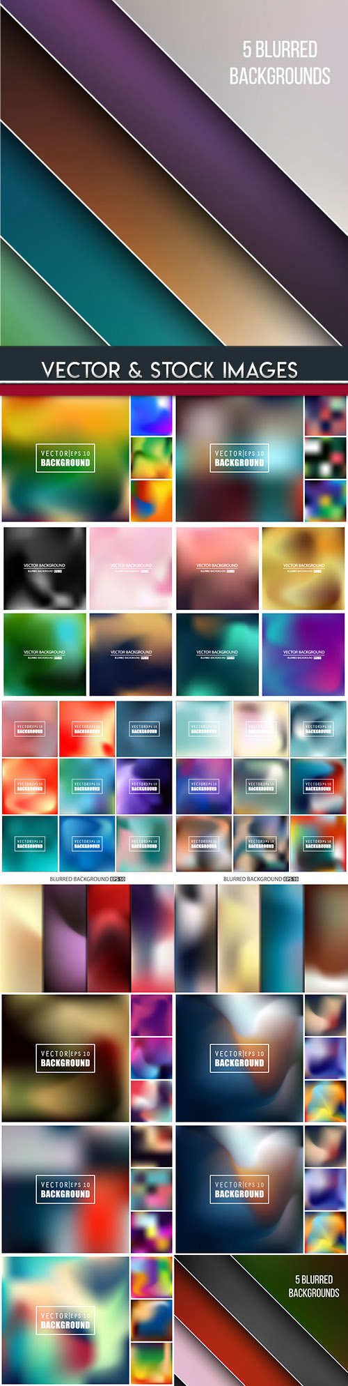 Abstract blurred gradient effect background