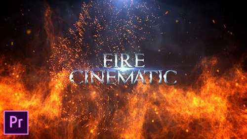 Fire Cinematic Titles - Premiere Pro (Videohive)