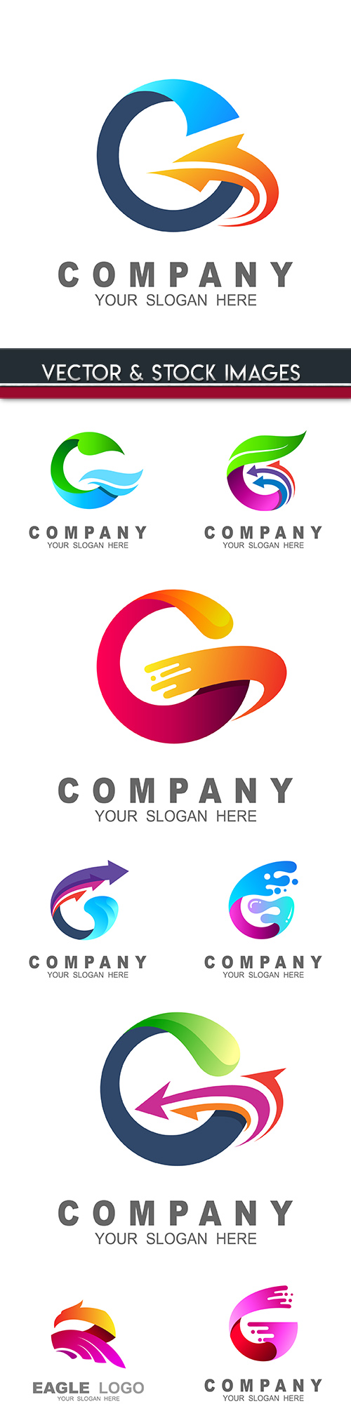 Creative business logos company design 28