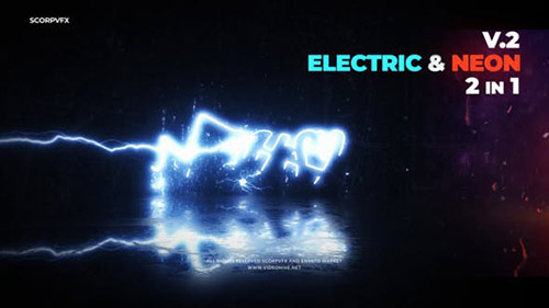 Electric and Neon Logo Reveal - Project for After Effects (Videohive)