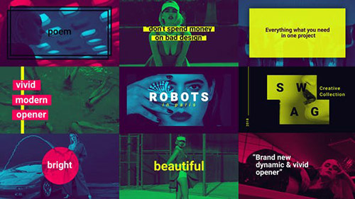 Robots in Paris (Opener) - Project for After Effects (Videohive)
