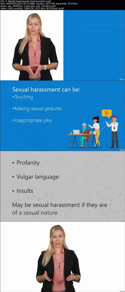 Sexual Harassment Training for Employees in the  Workplace E672987fe434e7891d05c2918e141222