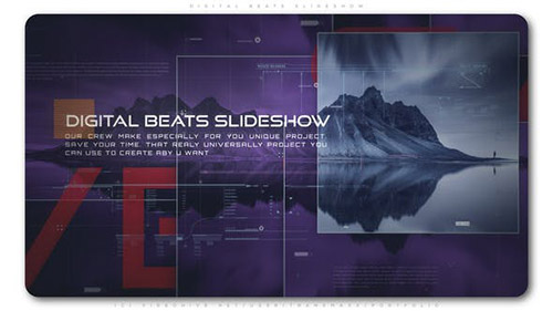 Digital Beats Slideshow - Project for After Effects (Videohive)