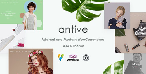 ThemeForest - Antive v1.6.2 - Minimal and Modern WooCommerce AJAX Theme (RTL Supported) - 21964624