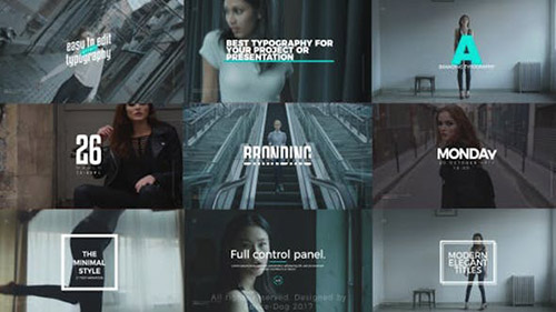 Stylish Titles | Premiere Pro - After Effects & Premiere Pro Templates (Videohive)