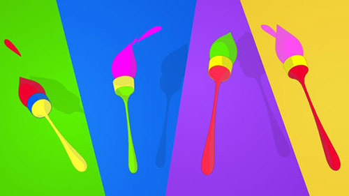 Playful Brush logo - Project for After Effects (Videohive)