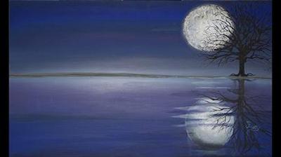 The Joy of Creating an Acrylic Blue Moon  Artwork 6d0e5f8887c6e6c6c3af0e5c77f9429e