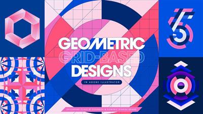 Mastering Illustrator Tools & Techniques for Creating Geometric Grid Based Designs